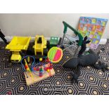 QUANTITY OF CHILDREN'S TOYS INCL. DUMPER, DOZER ETC. / COLLECTION LOCATION: OLD WOKING DISTRICT