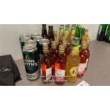 25X ASSORTED ALCOHOLIC/NON-ALCOHOLIC DRINKS INCL. BLOSSOM HILL (187ML, 11% VOL), JOHN SMITH'S (