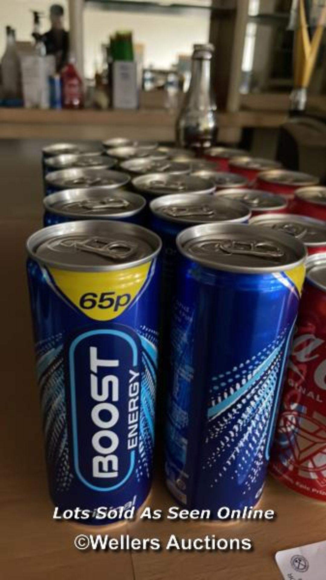 24X CANS OF SOFT DRINKS AND ENERGY DRINKS INCL. COCA COLA AND BOOST / COLLECTION LOCATION: OLD - Image 3 of 3