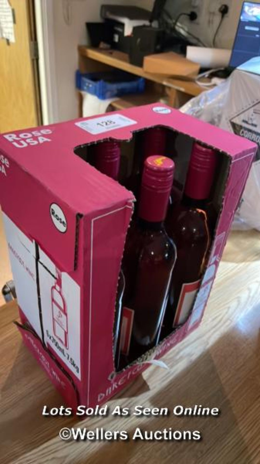 6X BAREFOOT WHITE ZINFANDEL CALIFORNIA ROSE, 750ML, 8% VOL / COLLECTION LOCATION: OLD WOKING - Image 2 of 2