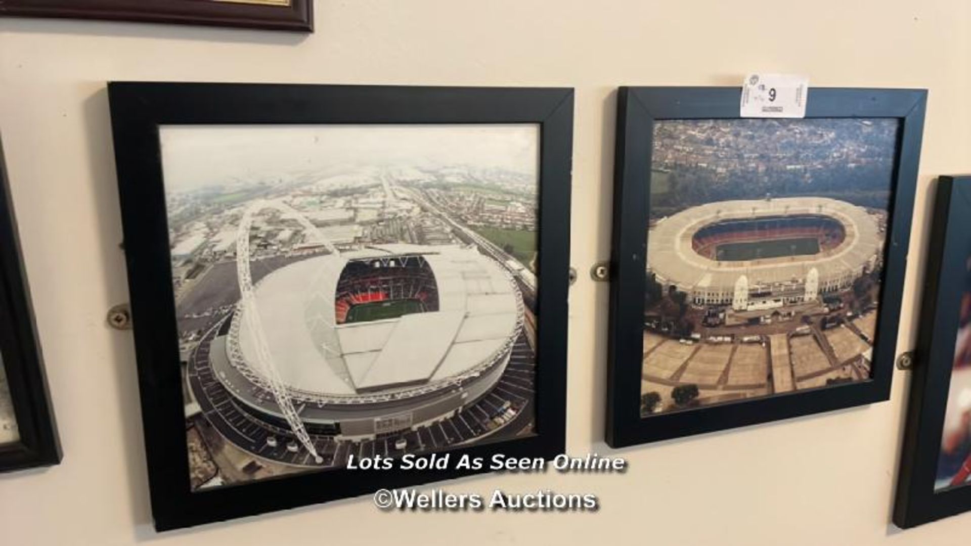 14X ASSORTED FRAMED AND GLAZED SPORTING PHOTO'S INCLUDING FORMULA 1, RUGBY AND FOOTBALL / COLLECTION - Image 5 of 7