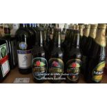 9X KOPPARBERG STRAWBERRY AND LIME CIDERS AND 6X ALCOHOL FREE, 500ML, 4% VOL / COLLECTION LOCATION: