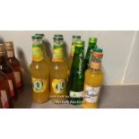 9X ASSORTED FRUIT JUICES INCL. J20, APPLETISER AND BRITVIC / COLLECTION LOCATION: OLD WOKING