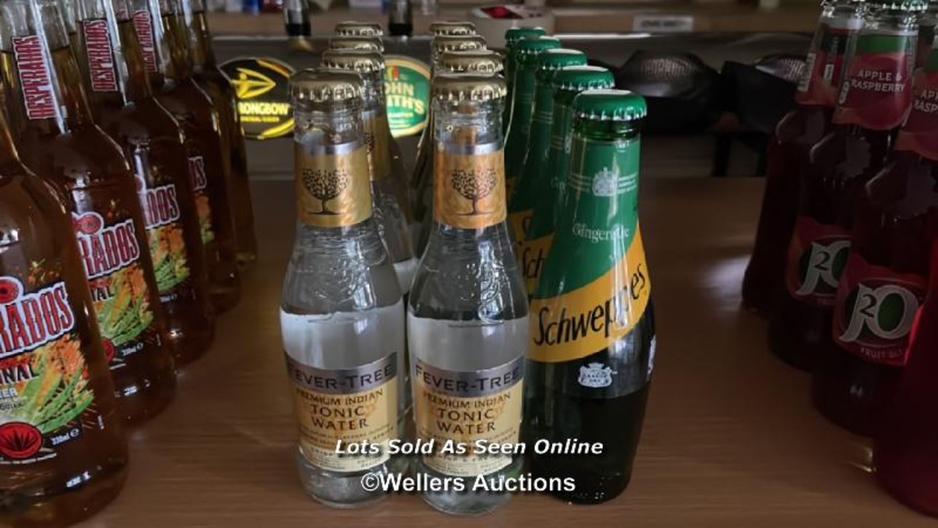 13X SOFT DRINKS INCL. FEVER TREE AND SCHWEPPES GINGER ALE / COLLECTION LOCATION: OLD WOKING DISTRICT