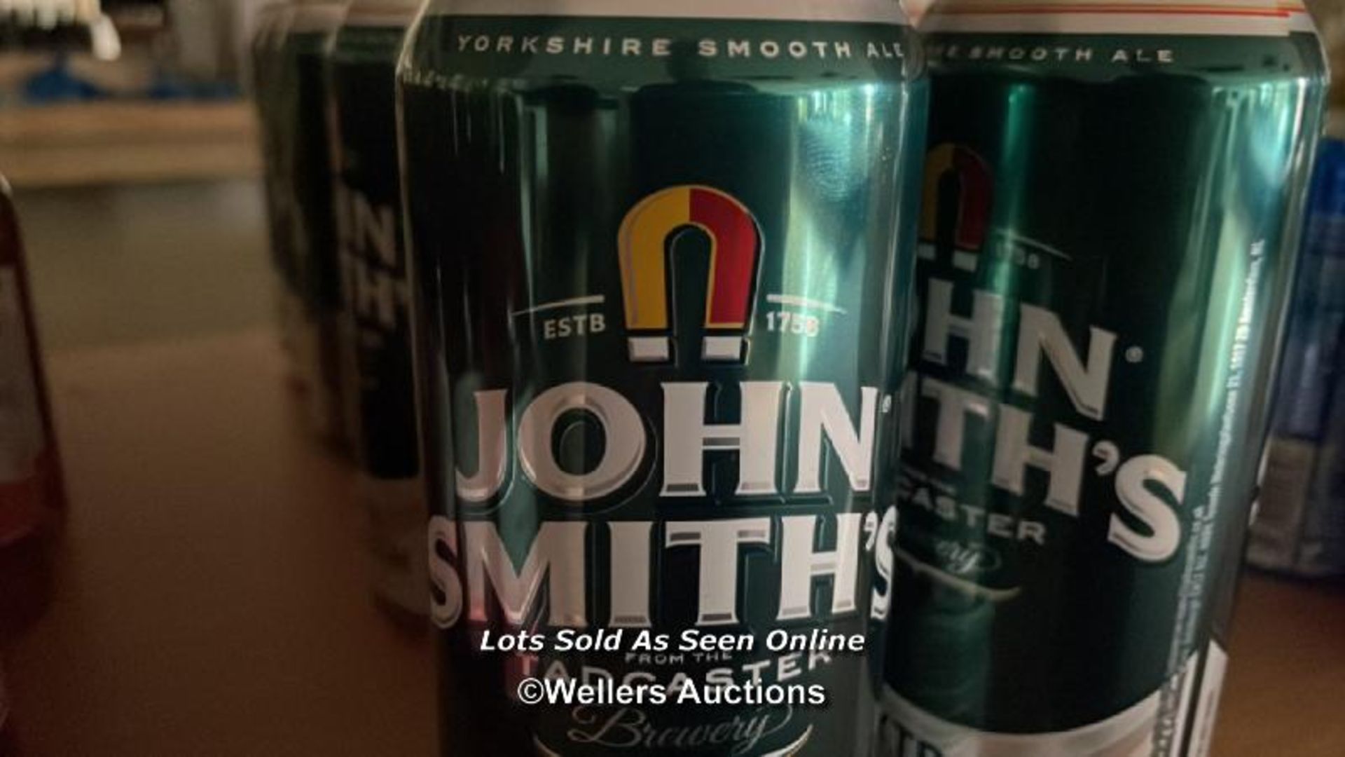 15X CANS OF JOHNS SMITHS, 440ML, 3.6% VOL / COLLECTION LOCATION: OLD WOKING DISTRICT RECREATION - Image 2 of 2