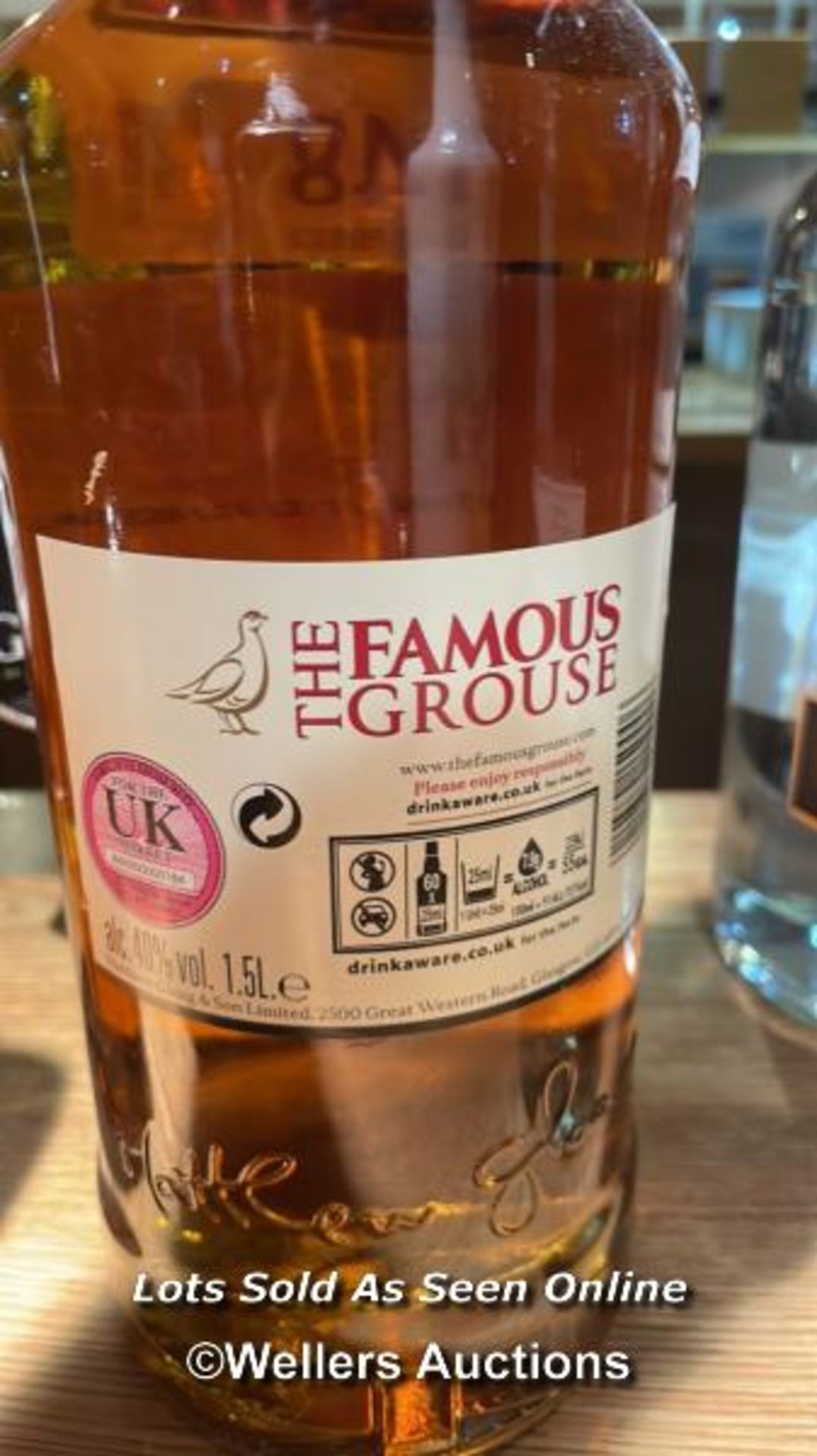 THE FAMOUS GROUSE BLENDED SCOTCH WHISKY, 1.5L, 40% VOL / COLLECTION LOCATION: OLD WOKING DISTRICT - Bild 2 aus 3