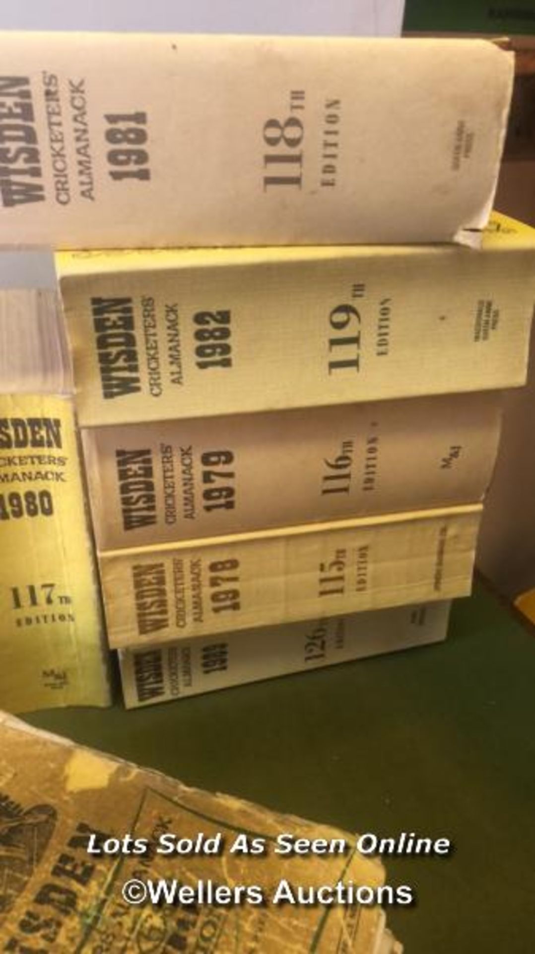 COLLECTION OF WISDEN CRICKET ALMANACK, VARIOUS YEARS, INCLUDING TWO FROM 1963 - Image 6 of 6