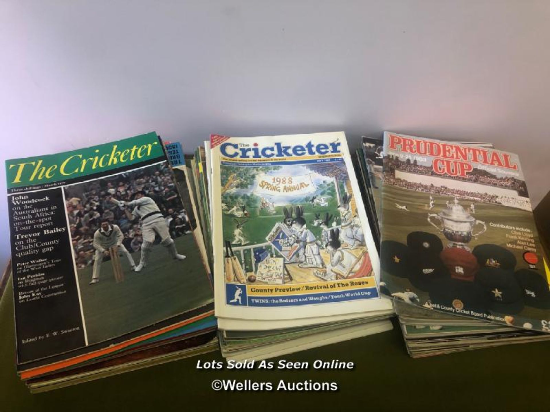 COLLECTION OF MAGAZINES, MAINLY 'THE CRICKETER' AND 'THE PRUDENTIAL CUP'