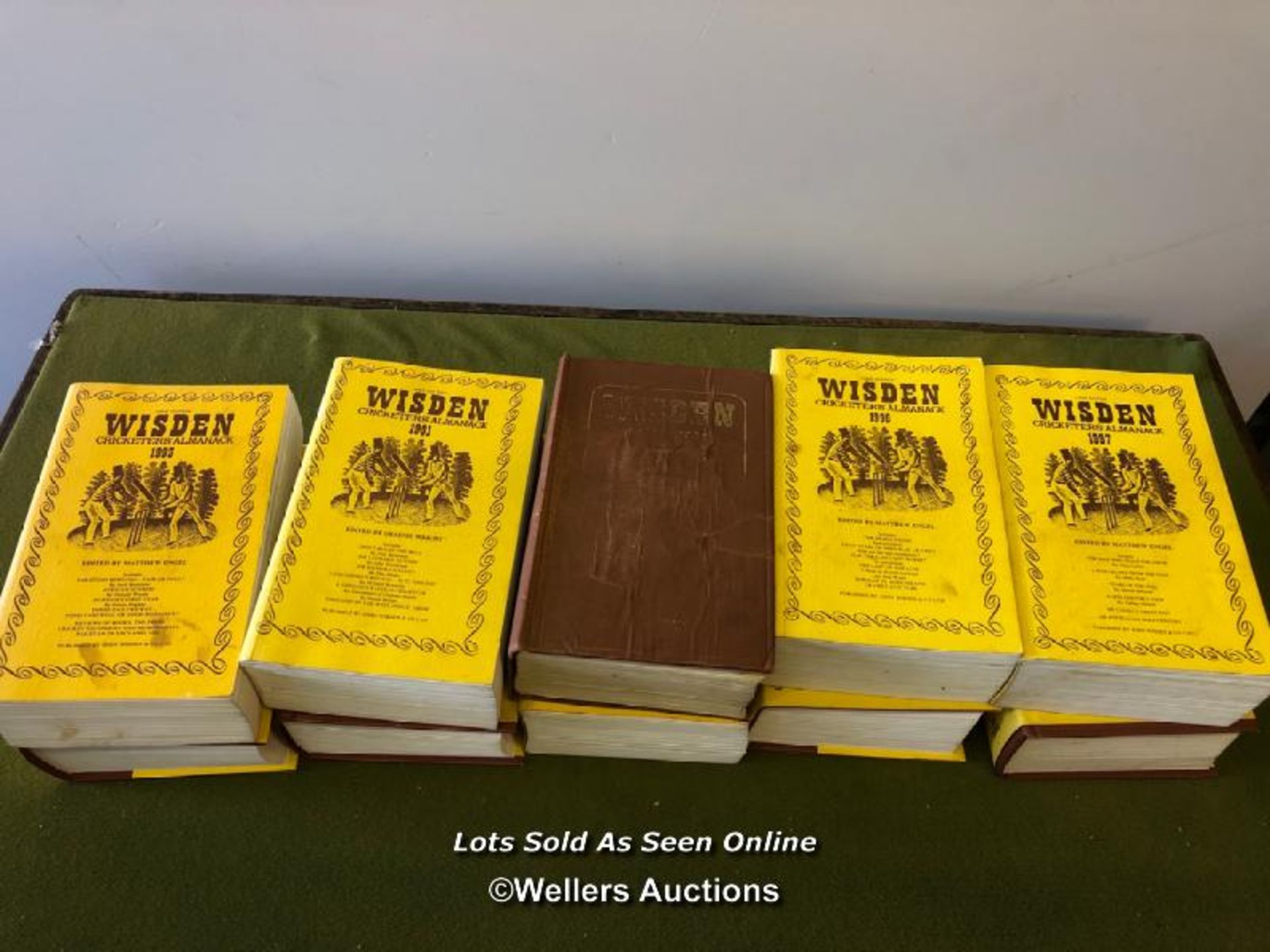 COLLECTION OF WISDEN CRICKET ALMANACK, VARIOUS YEARS - Image 2 of 2