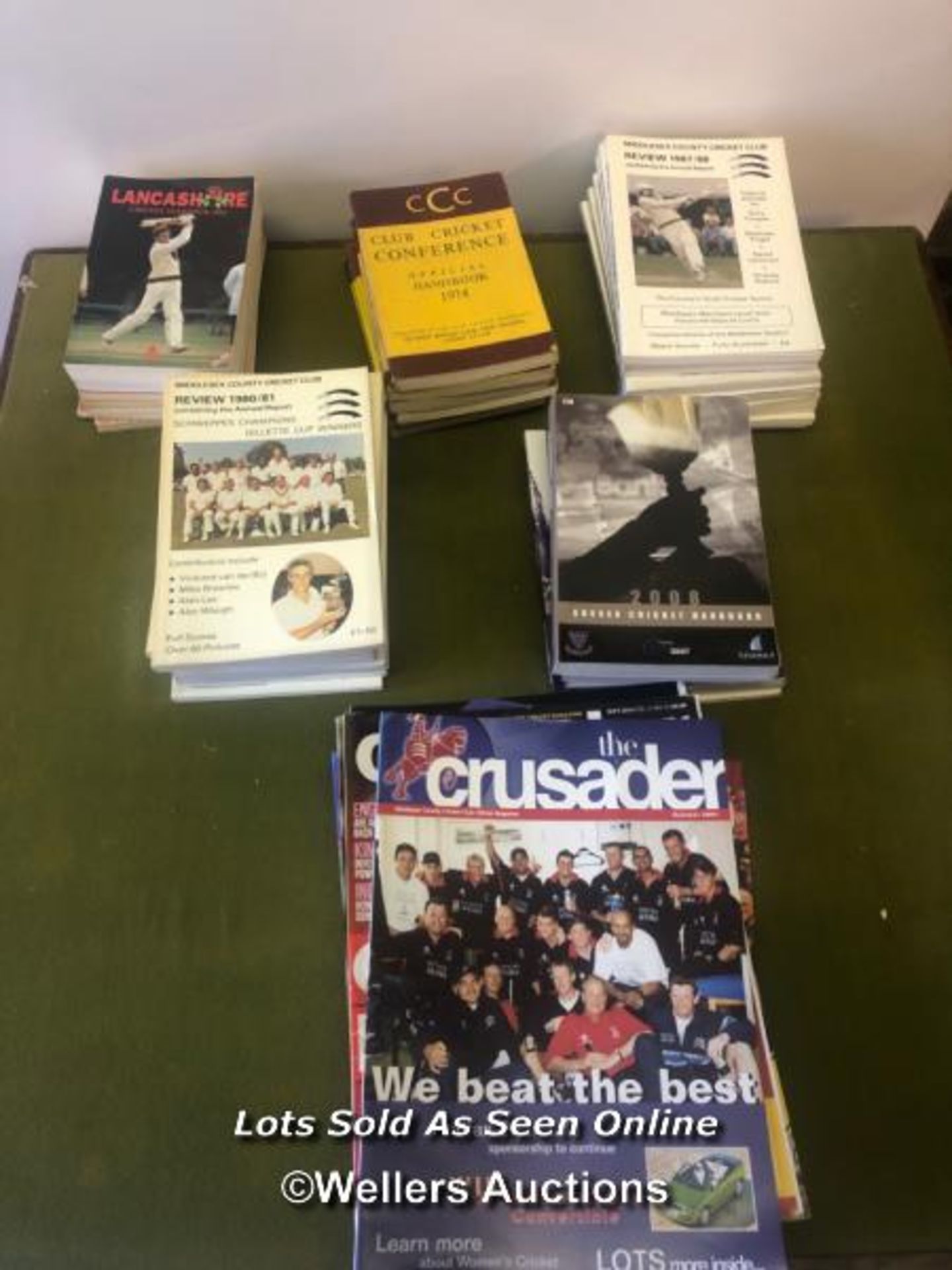 COLLECTION OF CRICKET ANNUALS, YEARBOOKS AND HANDBOOKS