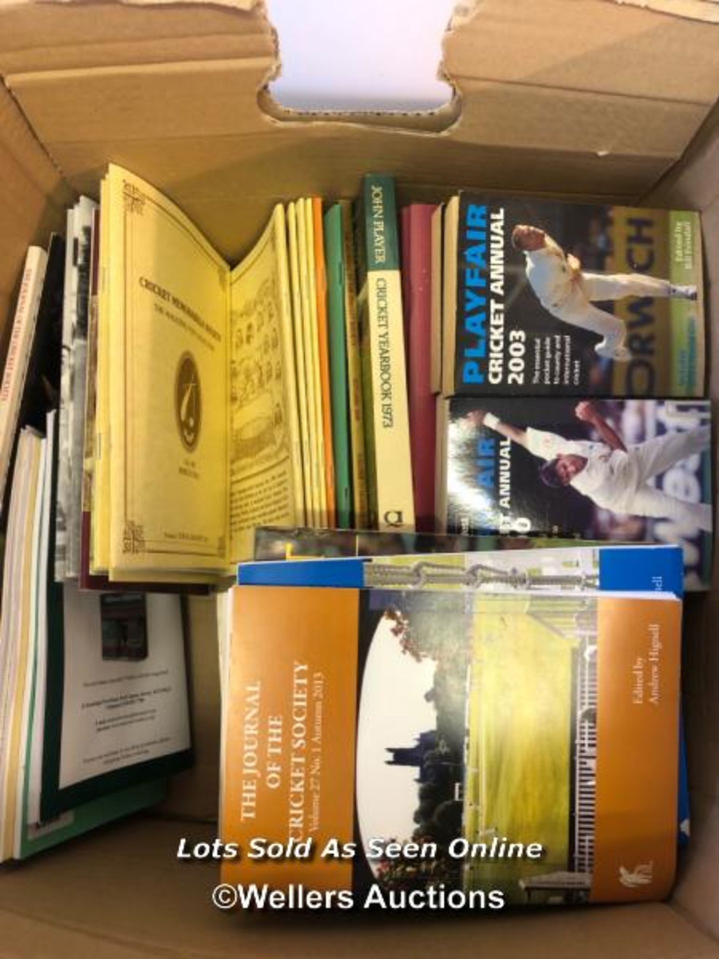 COLLECTION OF CRICKET BOOKS, COLLECTORS MAGAZINES AND CRICKET SOCIETY JOURNALS