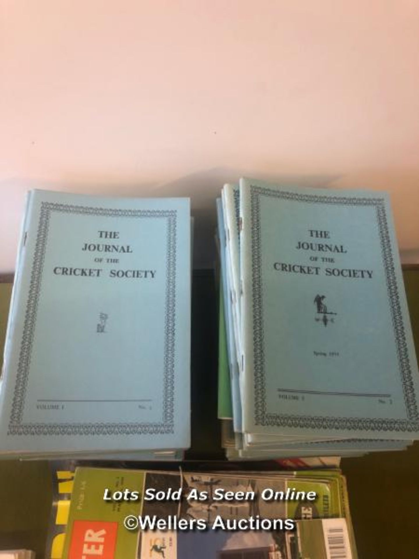 COLLECTION OF CRICKET SOCIETY JOURNALS, TOGETHER WITH A COLLECTION OF 'THE CRICKETER' MAGAZINES - Image 2 of 2