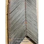 51 metal shelf brackets. 23cm x 15.5cm x 4cm for scaffold boards or other shelving
