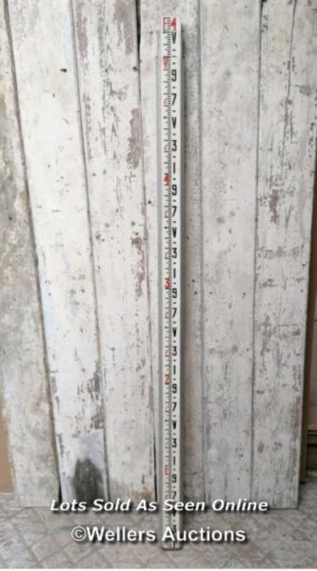 Engineering measure rule, white speaker/foghorn, set of old scales - Bild 4 aus 4