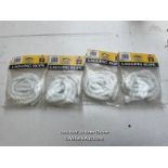 Fireplace spares. Lagging rope for fire proofing stoves. 5 x magnetic thermometers. 2 x marble