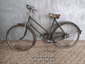 Raleigh bike for restoration. Circa 1955. numbered. Robin Hood design.