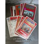 8 London Illustrated news Christmas editions. 1942, 1945, 1954, 1957, 1959, 1960, 1969. great