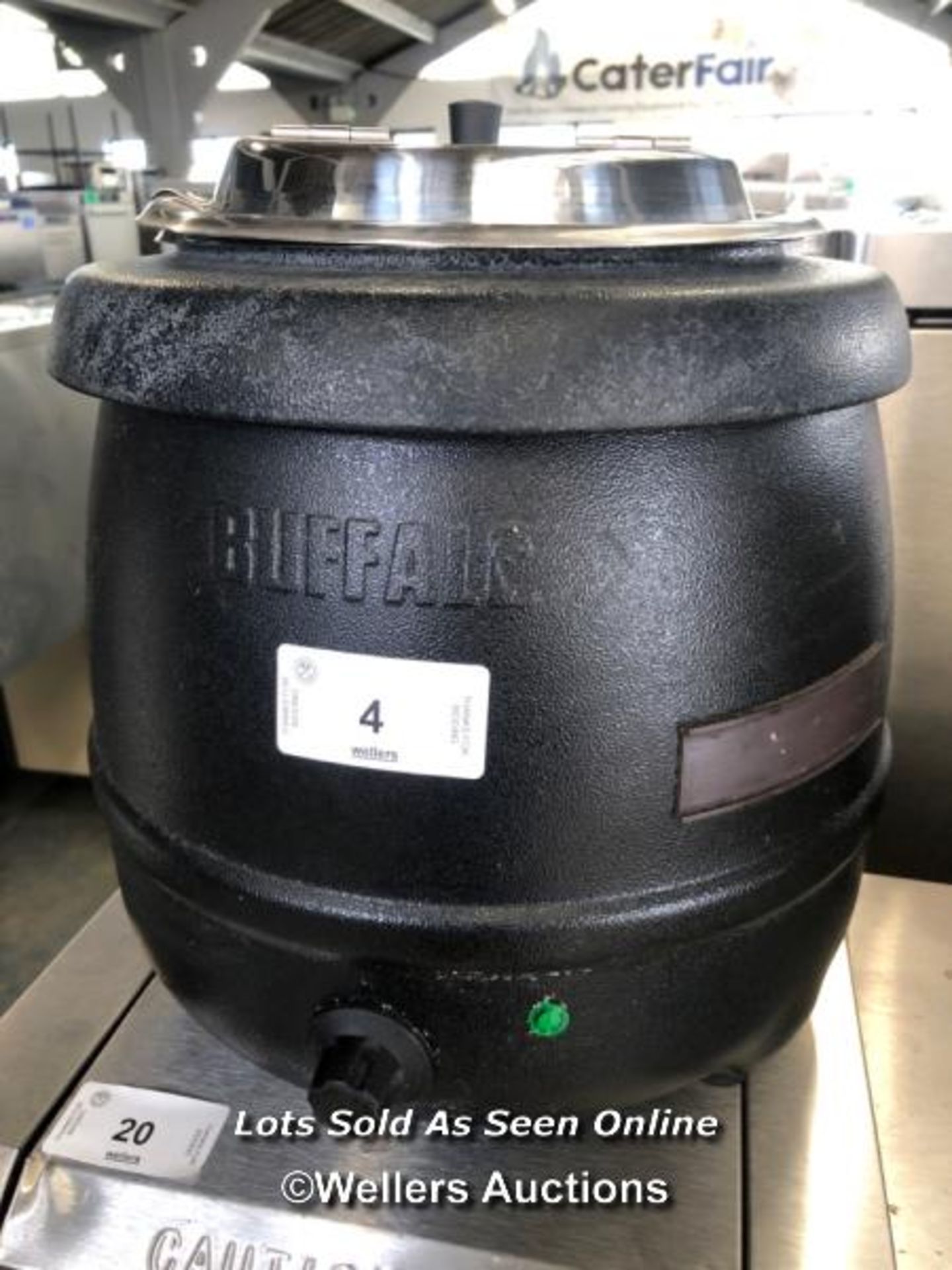 *BUFFALO L715 SOUP KETTLE / COLLECTION LOCATION: PETERBOROUGH (PE1)