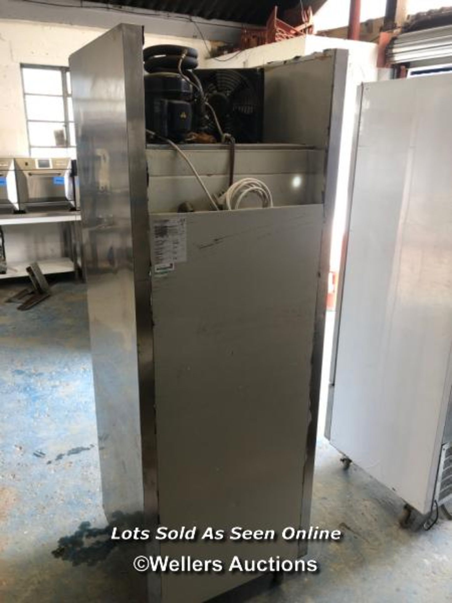 *CARAVELL BY FRIULINOX UPRIGHT FRIDGE, 203CM (H) X 68CM (W) X 70CM (D) / COLLECTION LOCATION: - Image 4 of 5