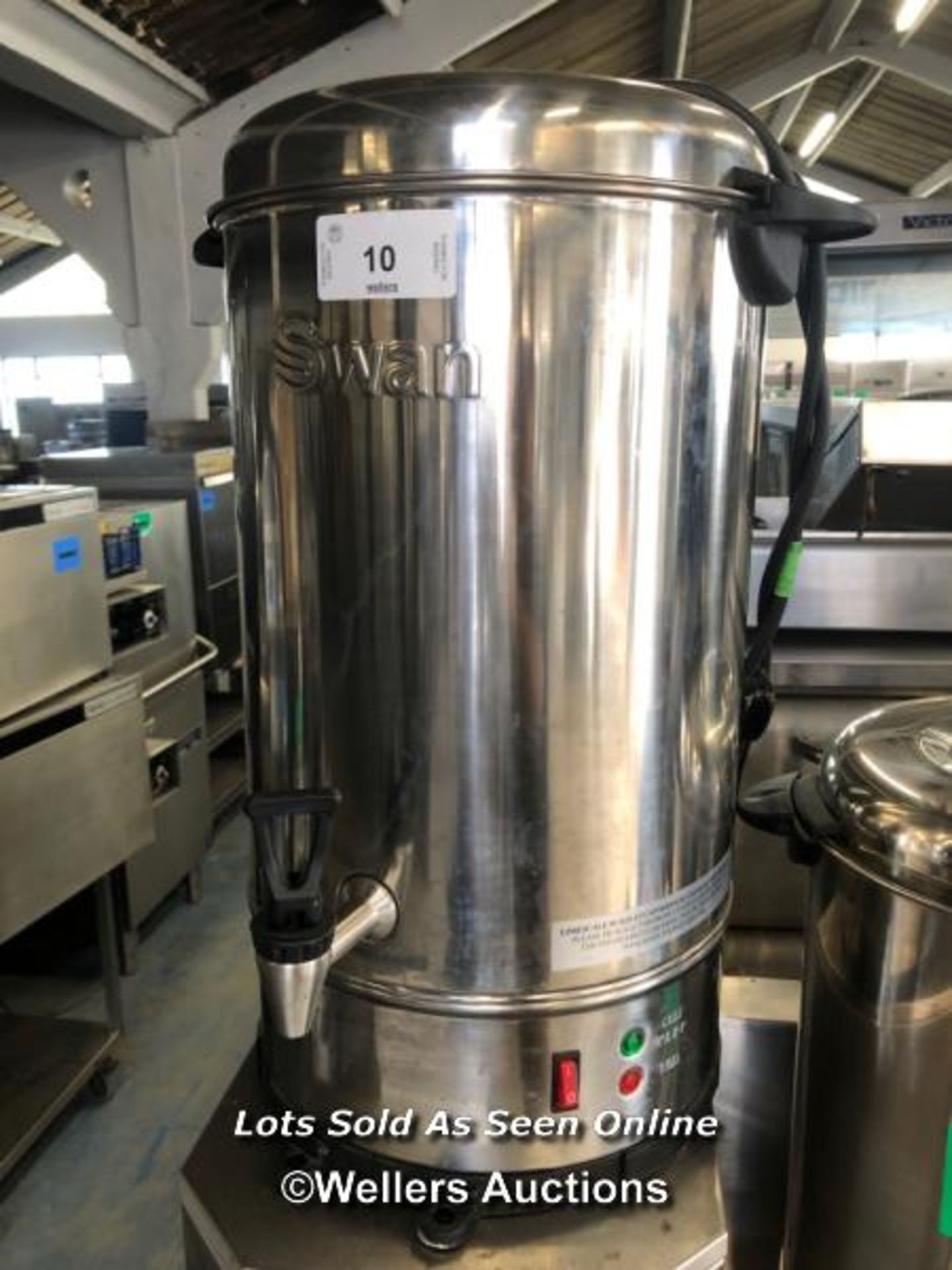 *SWAN SWU20L TEA/HOT WATER URN / COLLECTION LOCATION: PETERBOROUGH (PE1)