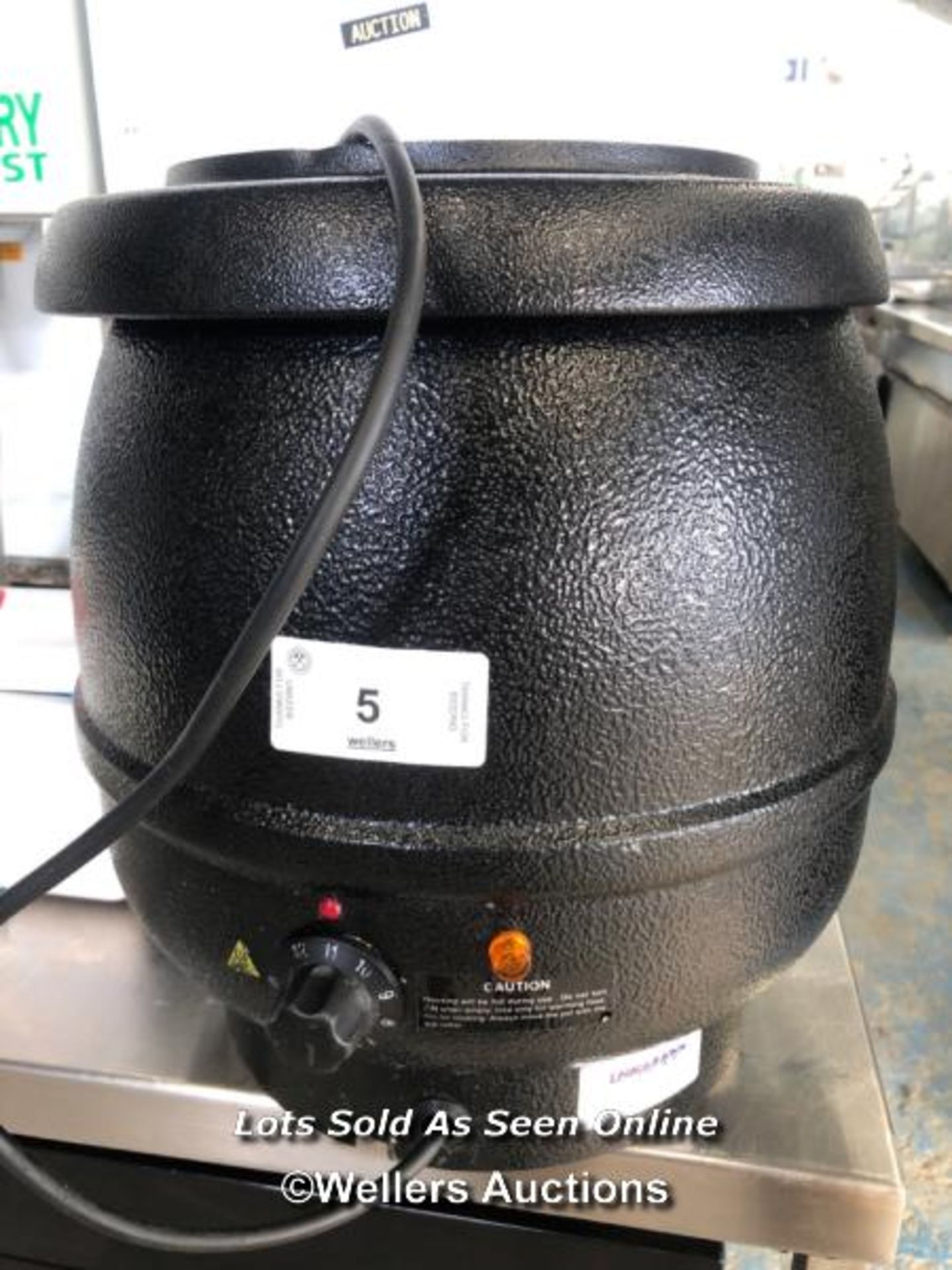 *UNBRANDED DSK1 SOUP KETTLE / COLLECTION LOCATION: PETERBOROUGH (PE1)