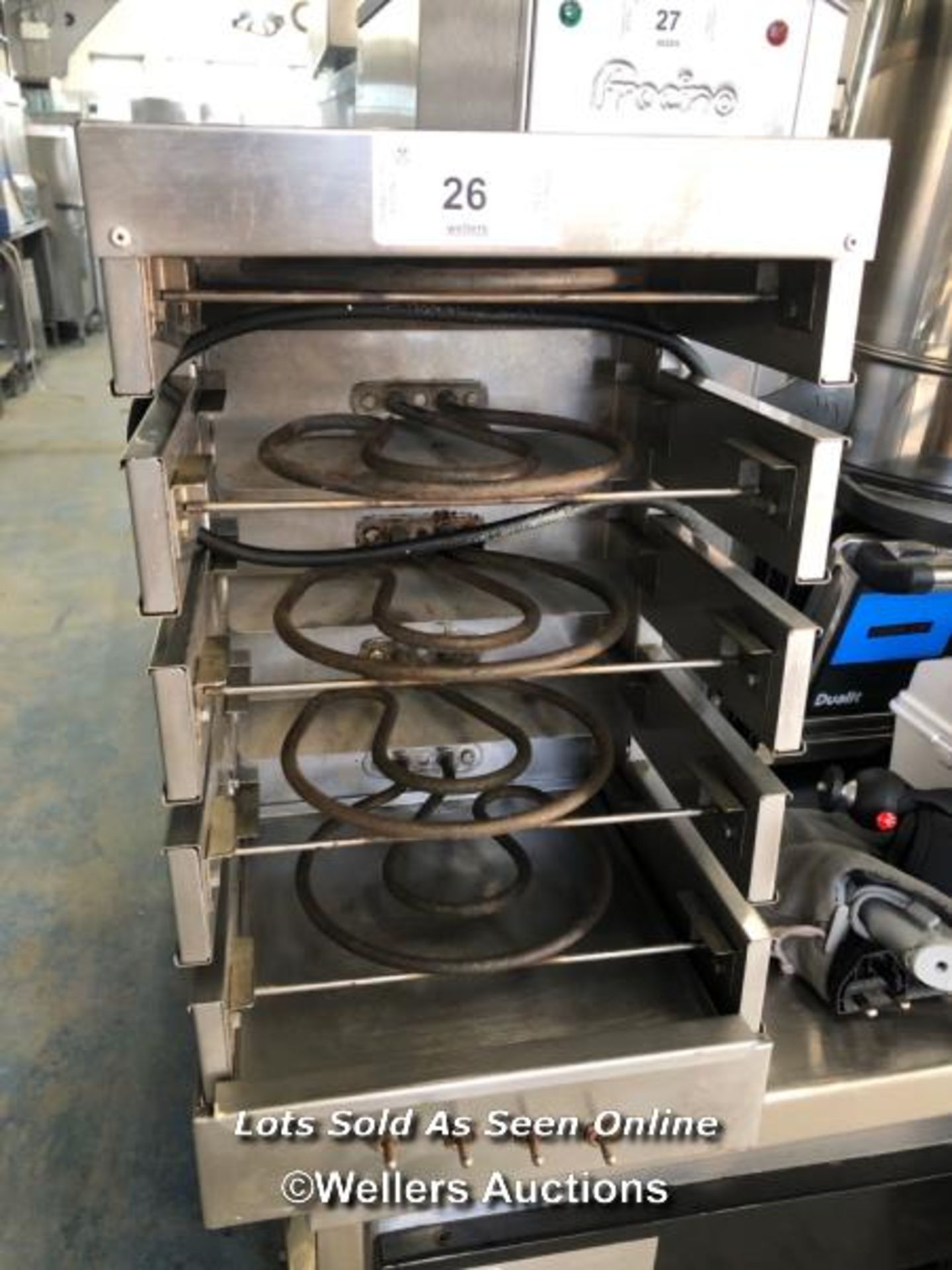 *4 TIER PLATE/FOOD WARMER / COLLECTION LOCATION: PETERBOROUGH (PE1)