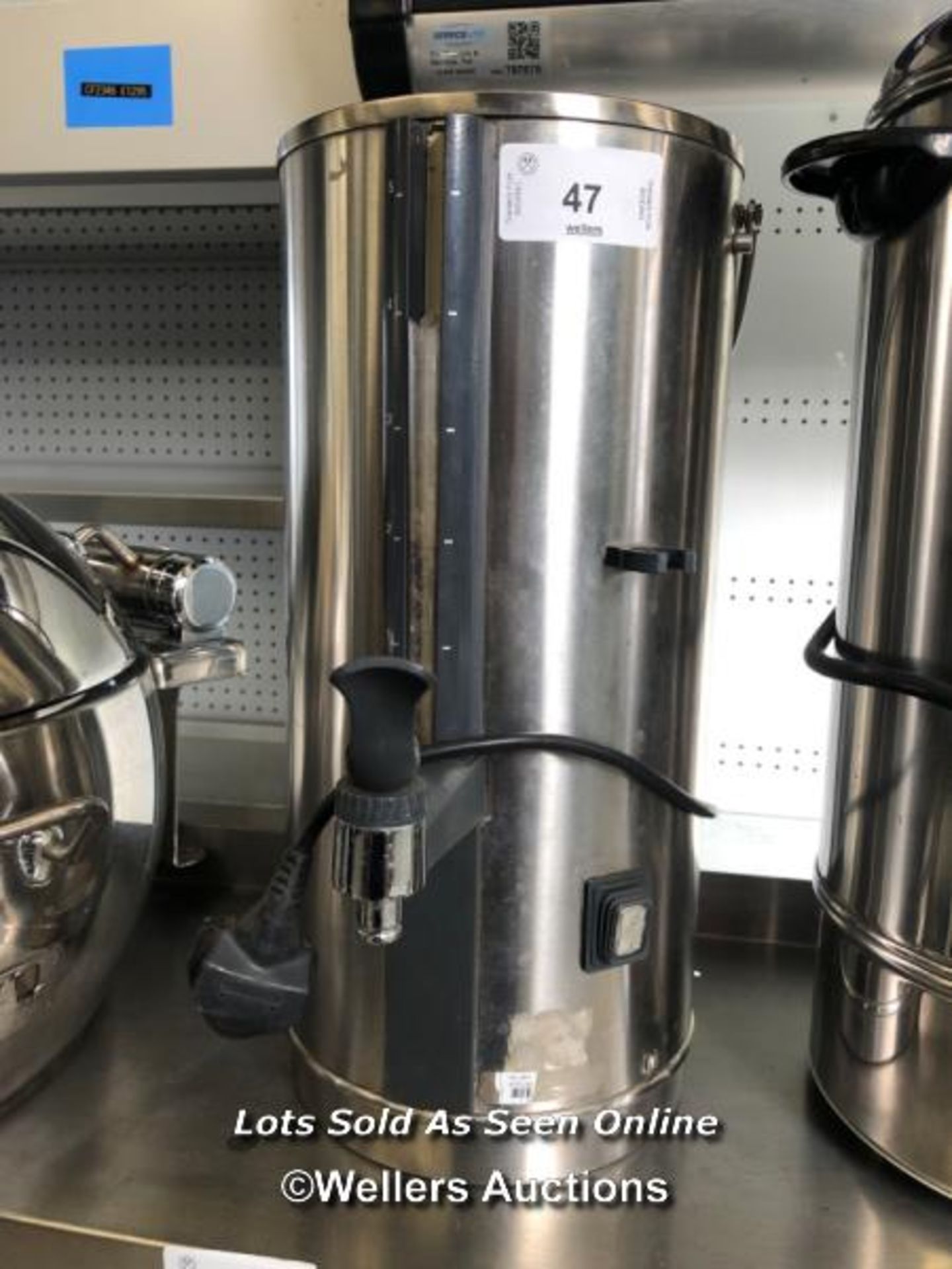 *UNBRANDED VHG 5-021 TEA/HOT WATER URN / COLLECTION LOCATION: PETERBOROUGH (PE1)