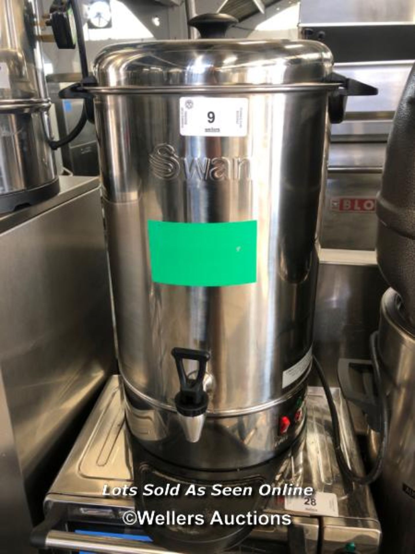 *SWAN SWU20L TEA/HOT WATER URN / COLLECTION LOCATION: PETERBOROUGH (PE1)