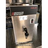 *BRAVILOR BONAMAT HWA20-001 HOT WATER DISPENSER / COLLECTION LOCATION: PETERBOROUGH (PE1)