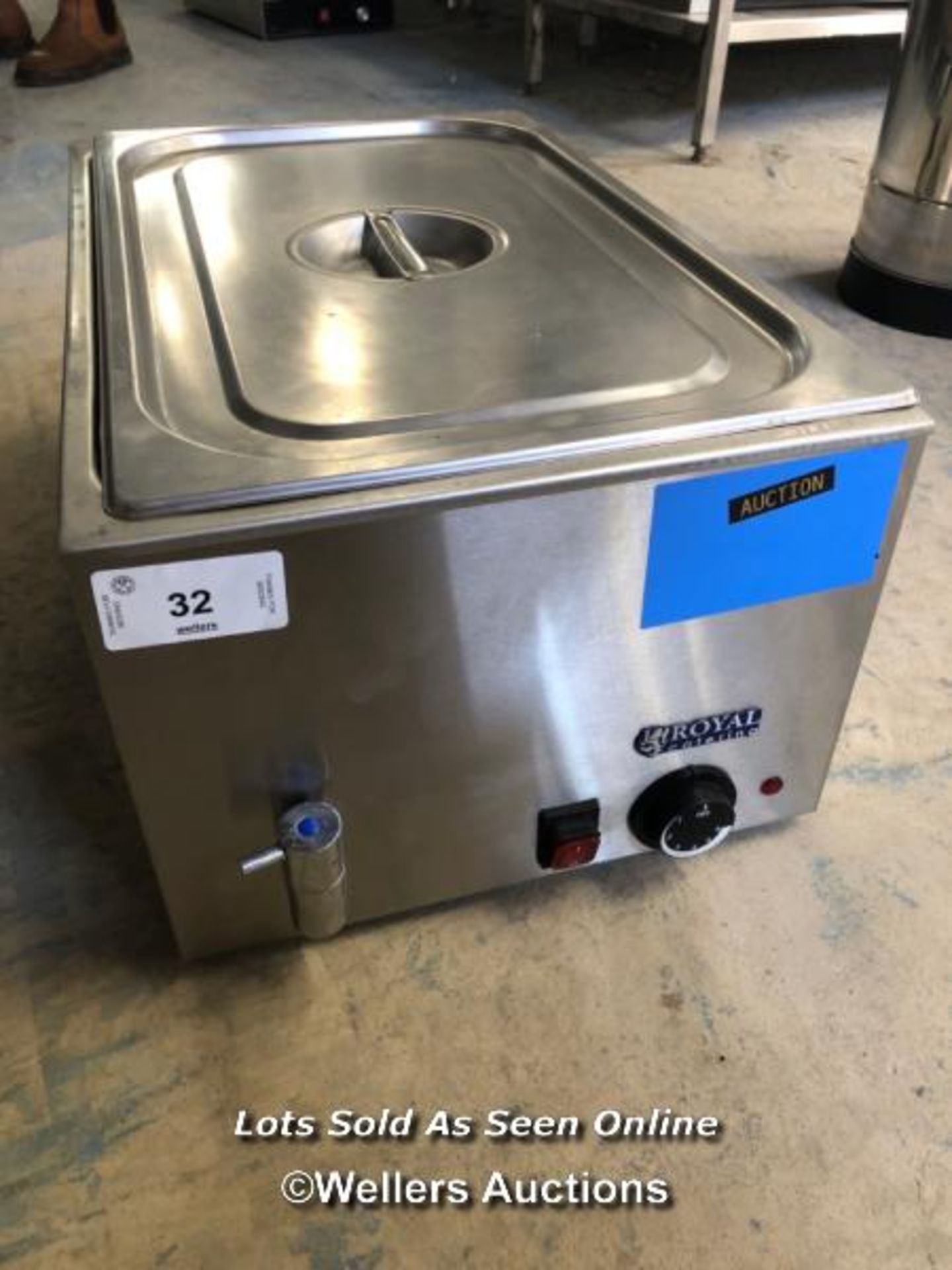 *ROYAL CATERING RCBM-1/3-150A-GN BAIN MARIE / COLLECTION LOCATION: PETERBOROUGH (PE1)