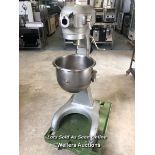 *HOBART A200 COMMERICAL STAND MIXER , 120CM (H) X 50CM (W) X 55CM (D) / COLLECTION LOCATION: