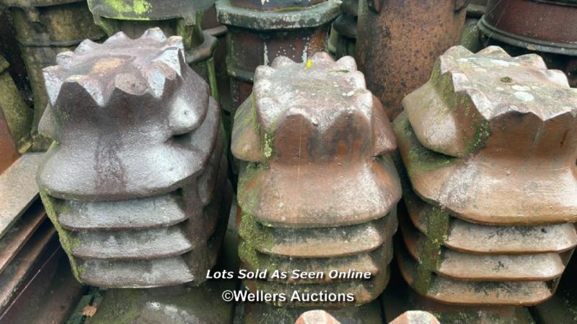 6X SALT GLAZED CHIMNEY POTS, 60CM (H) X 30CM (DIA) - Image 3 of 3