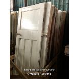 19X ASSORTED PRESTON DOORS, SEE IMAGES FOR APPROX SIZES