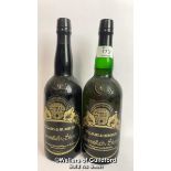 Two bottles of Williams & Humbert Amontillado Sherry, 75cl, No vol indicated / Please see images for