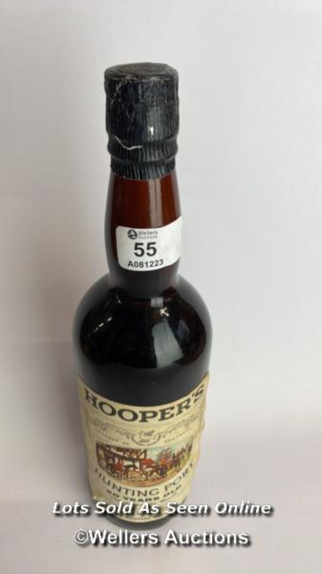 Hooper's Hunting Port, 20 years old and matured in cask / Please see images for fill level and - Image 3 of 4