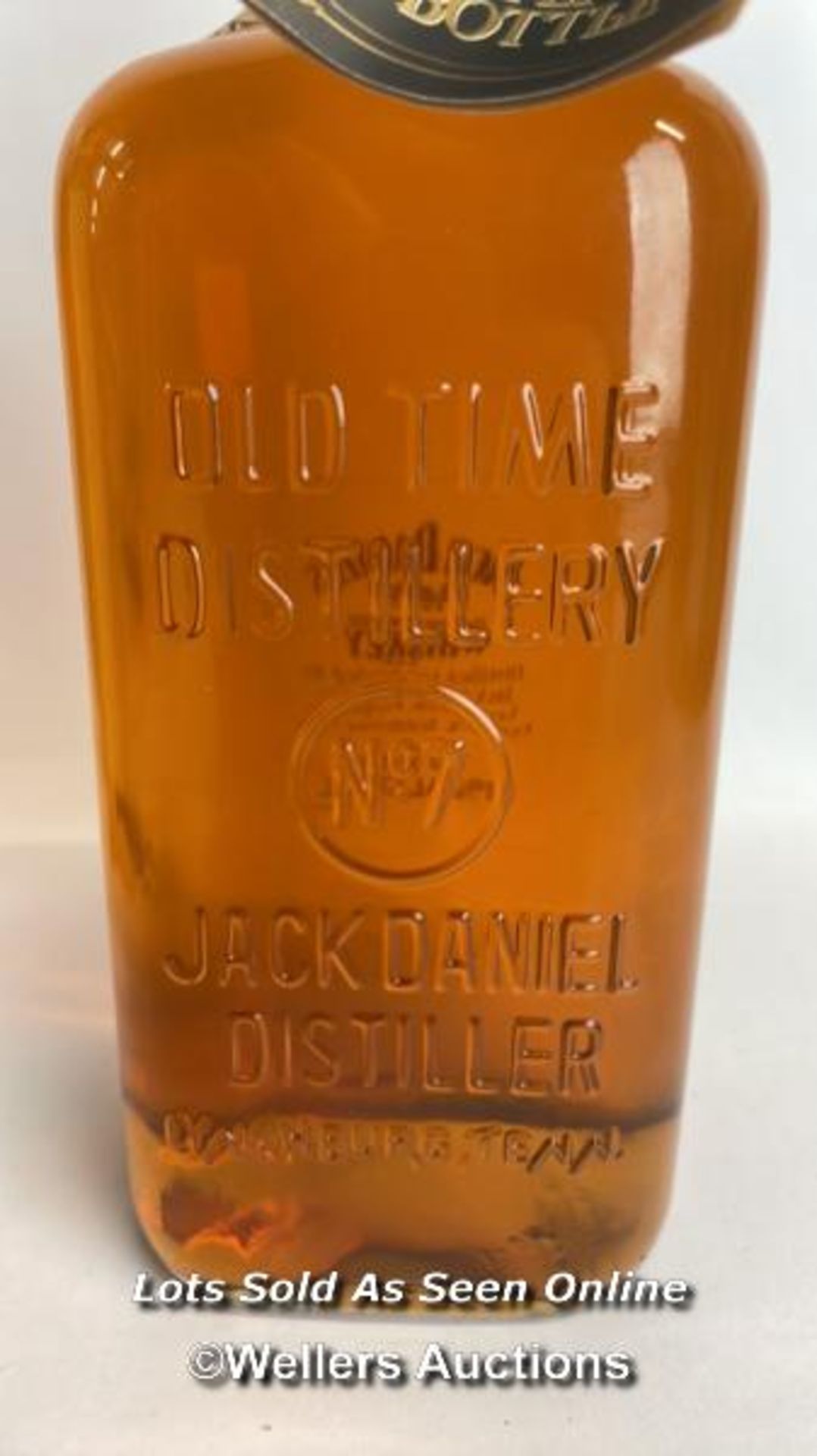 1895 Jack Daniels Replica Bottle, Old No.7 Brand, Old Time Tennessee Whiskey, 1L, 43% vol / Please - Bild 5 aus 7