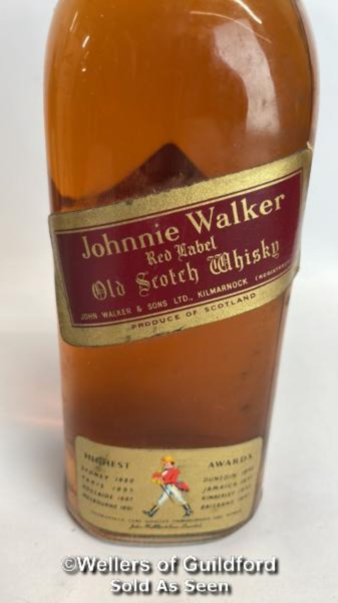 Johnnie Walker Red Label Old Scotch Whisky, Vintage bottling, 50cl, in original box / Please see - Image 10 of 14