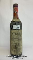 1971 Negri Fracia, 72cl, 12.5% vol / Please see images for fill level and general condition.