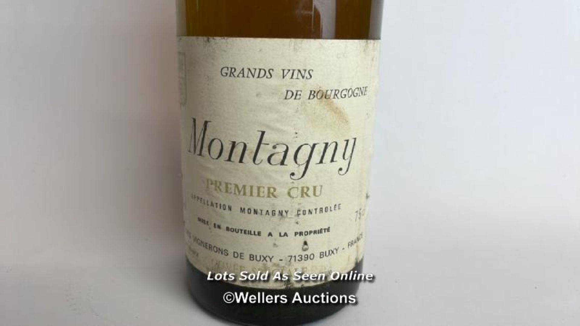 1991 Grand Vins De Bourgogne Monagny Premiuer Cru Cuvee Speciale, 75cl, 13% vol / Please see - Image 2 of 6