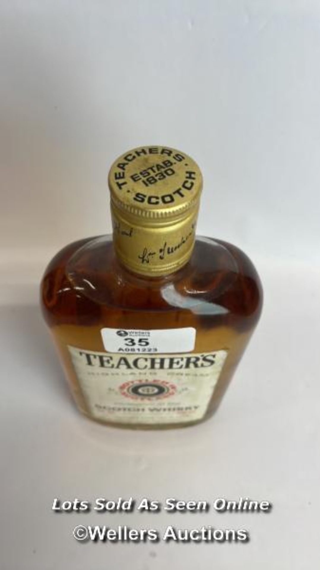 Teachers Highland Cream Scotch Whisky, Vintage bottling, 50cl, 43% vol / Please see images for - Image 4 of 4