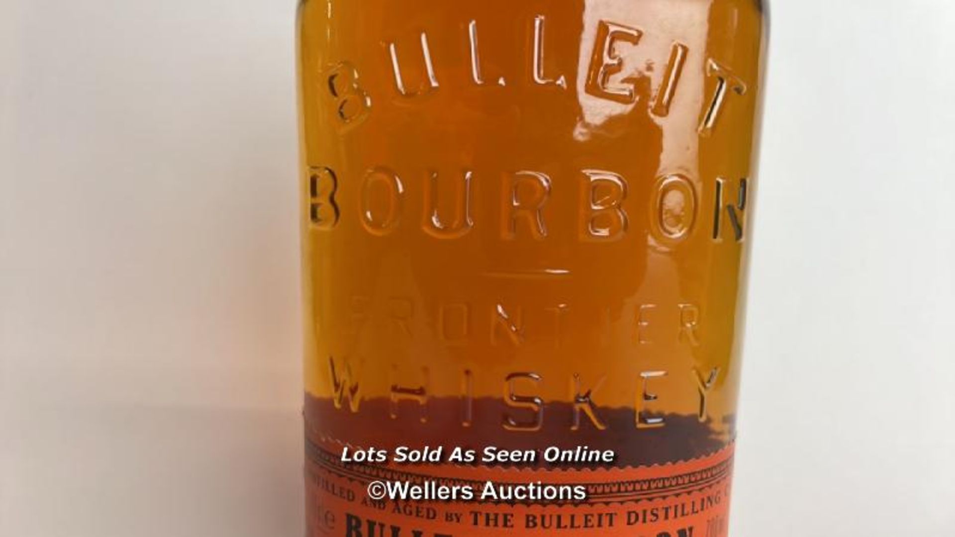 Bulleit Bourbon, 70cl, 40% vol / Please see images for fill level and general condition. Please be - Image 3 of 5