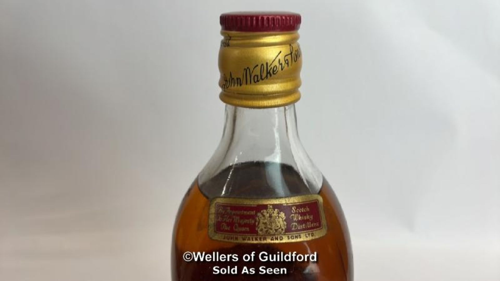 Johnnie Walker Red Label Old Scotch Whisky, Vintage bottling, 50cl, in original box / Please see - Bild 12 aus 14