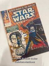 Star Wars Weekly June 1979 by Marvel Comics, signed by Dave Prowse (Darth Vader) with C.O.A