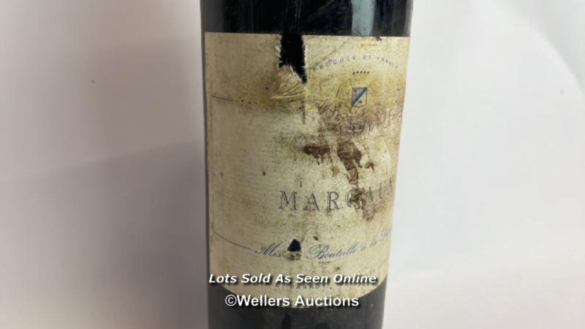 1990 Margaux Par E Parrot Bordeaux (Gironde), 75cl, 12% vol / Please see images for fill level and - Image 5 of 12