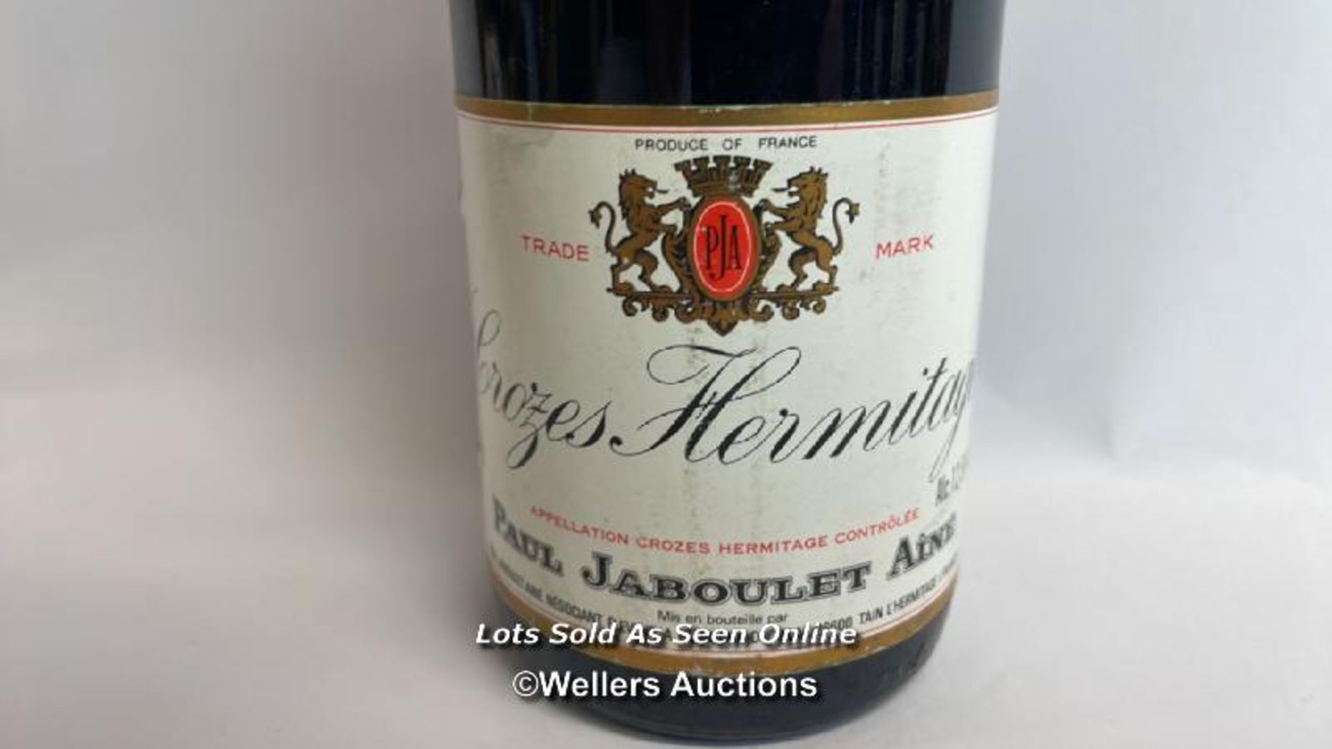 1988 Vintage Crozes Hermtage Paul Jaboulet Aine, 75cl, 12.5% vol / Please see images for fill - Image 2 of 7