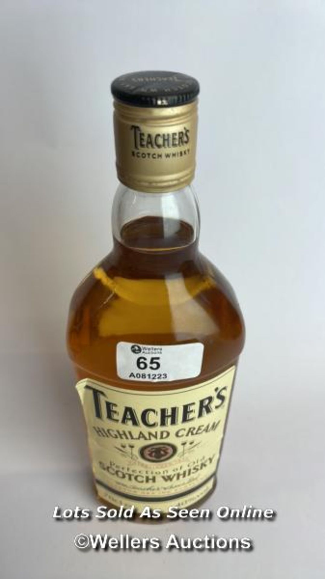 Teachers Highland Cream Scotch Whisky, 70cl, 43% vol / Please see images for fill level and - Image 3 of 4