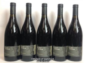 FIVE BOTTLES OF 2017 BLAUBURGUNDER RED, WEINGUT ABRAHAM, ALTO ADIGE, 75CL, 14% VOL / THIS LOT