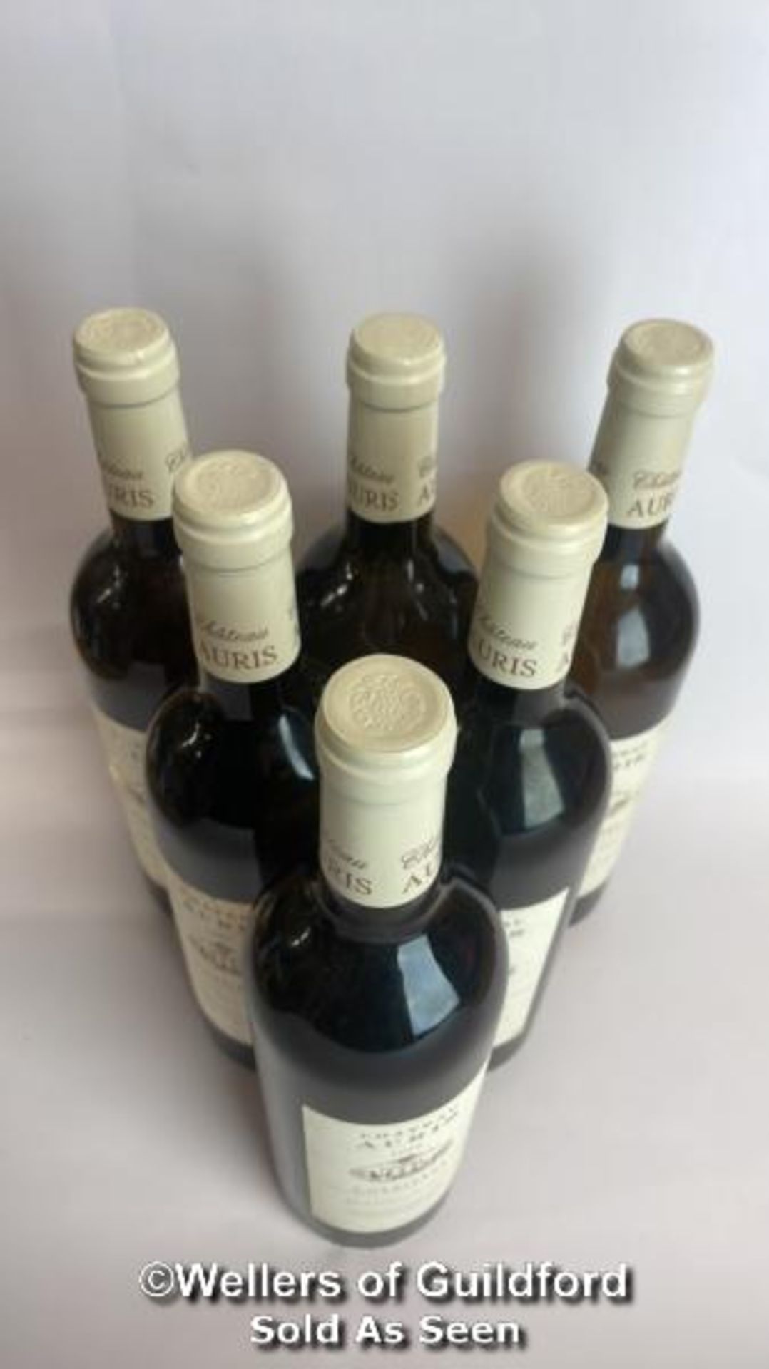 Six bottles of 1999 Chateau Auris Corbieres, Mis En Boutille Au Chateau, 75cl, 12.5% vol / Please - Image 8 of 8