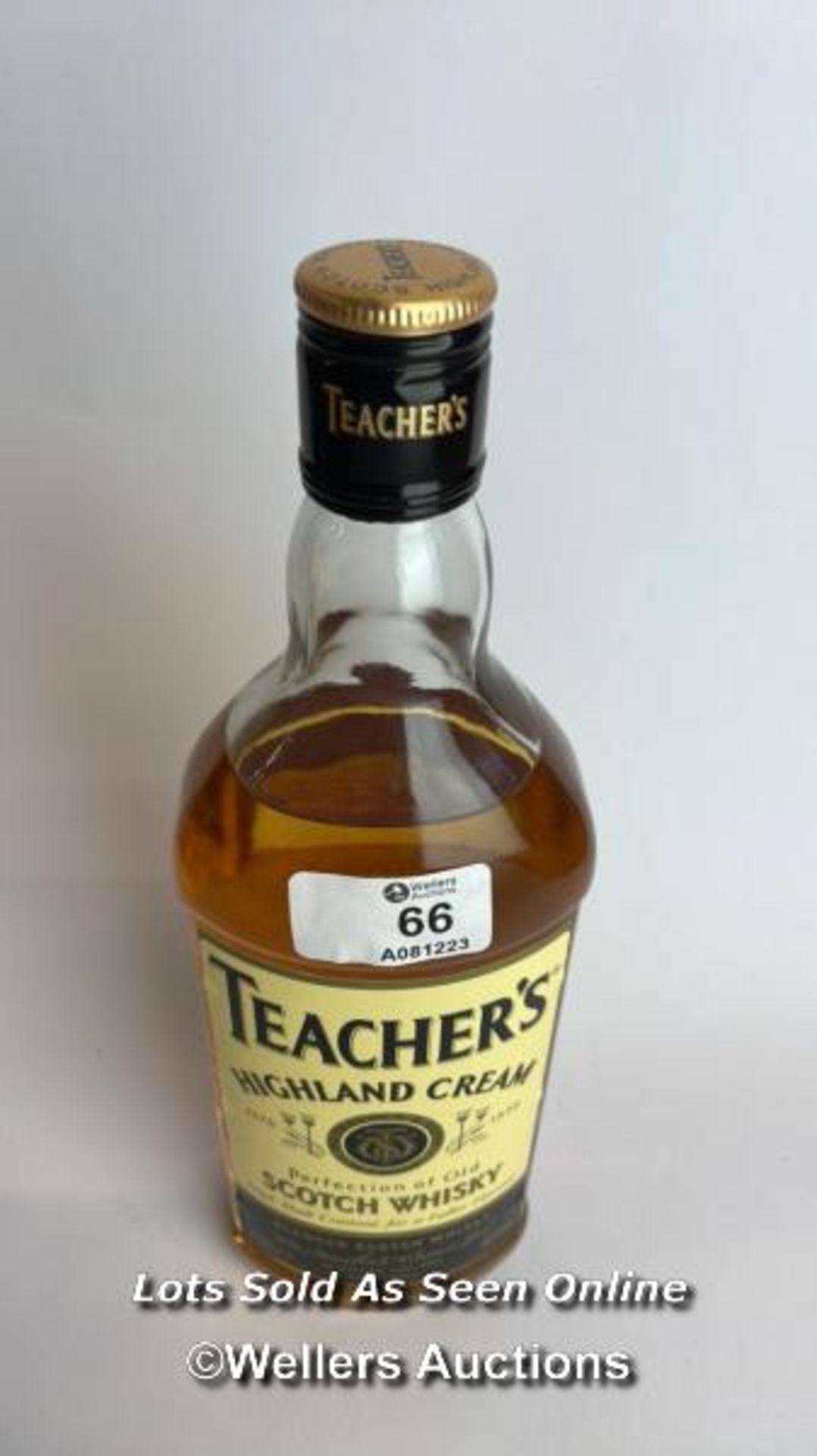 Teachers Highland Cream Scotch Whisky, 70cl, 43% vol / Please see images for fill level and - Image 3 of 5