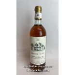 1986 Chateau Septy Monbazillac, 75cl, 13% vol / Please see images for fill level and general